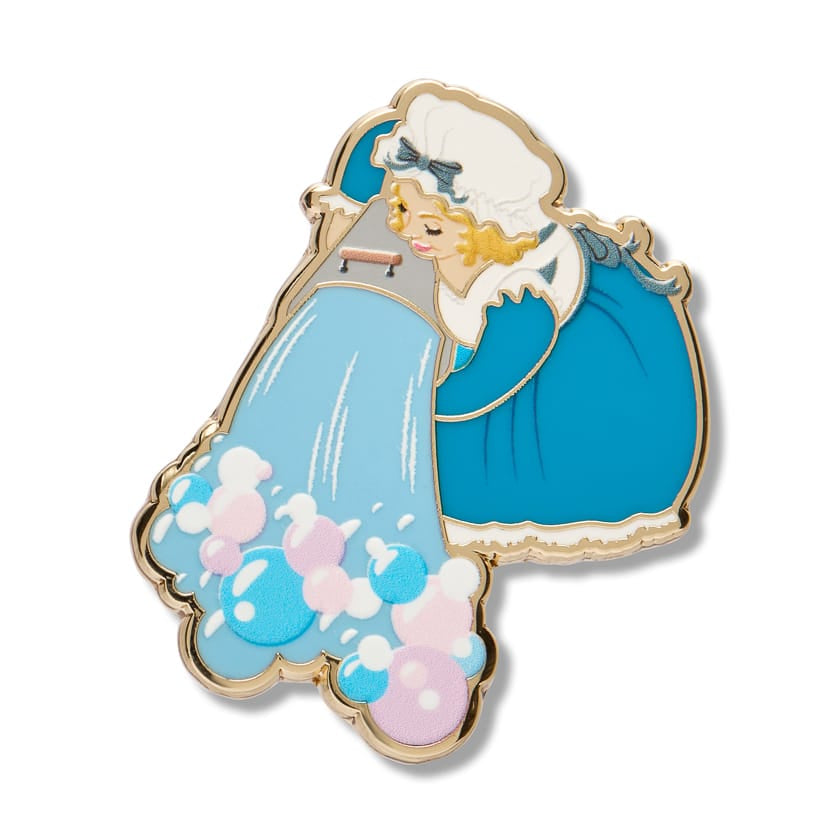 Dame Washalot Enamel Pin BookGeek