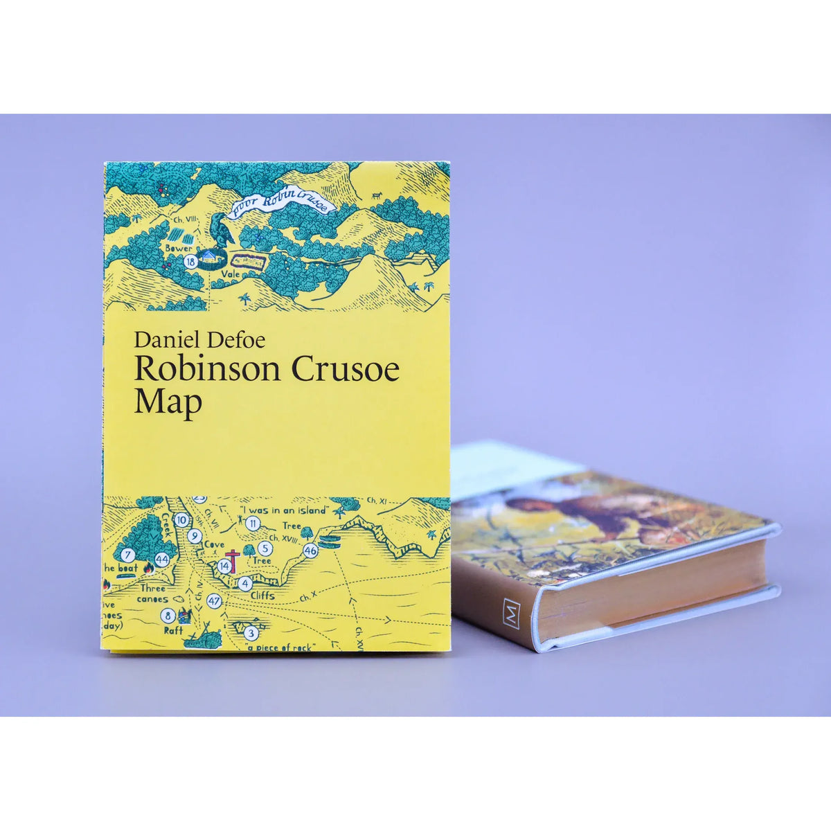Daniel Defoe: Robinson Crusoe Map BookGeek