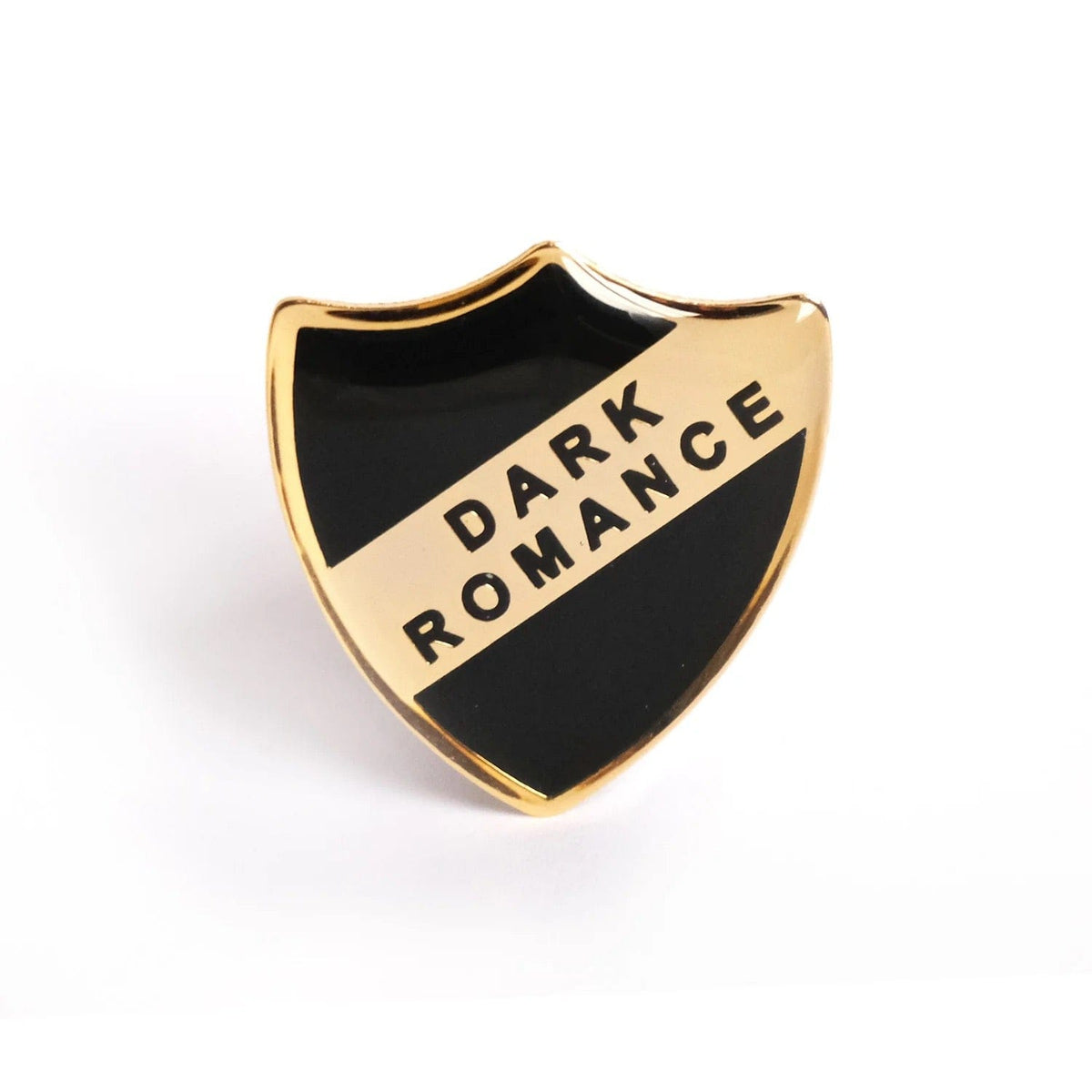 Dark Romance Enamel Title Badge BookGeek