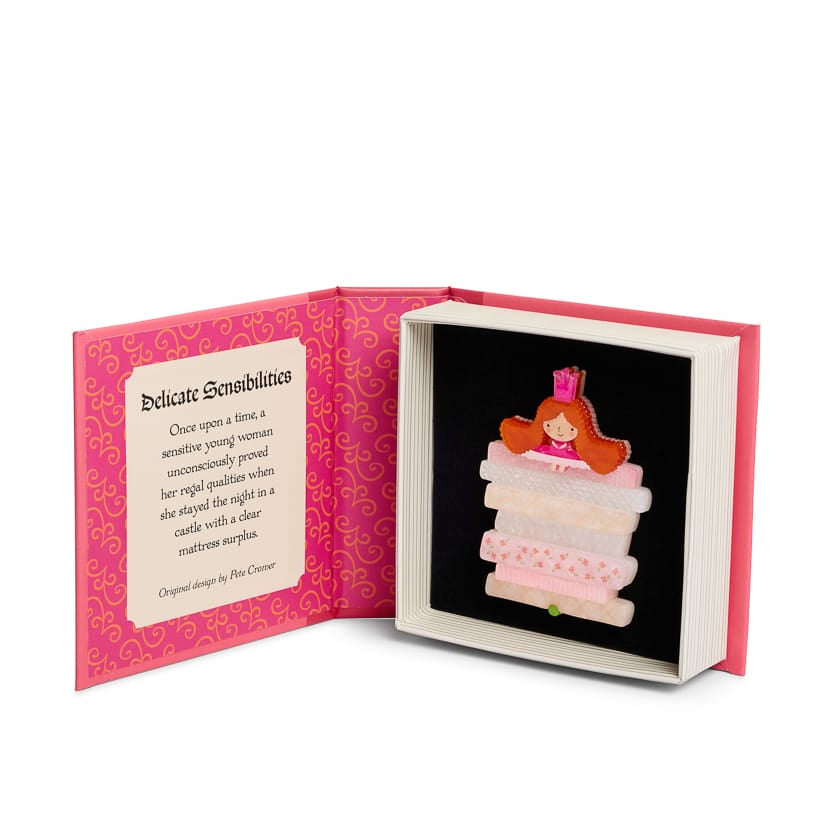 Delicate Sensibilities Brooch BookGeek