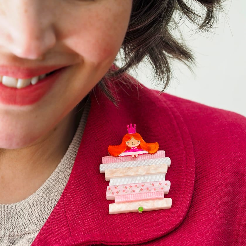 Delicate Sensibilities Brooch BookGeek