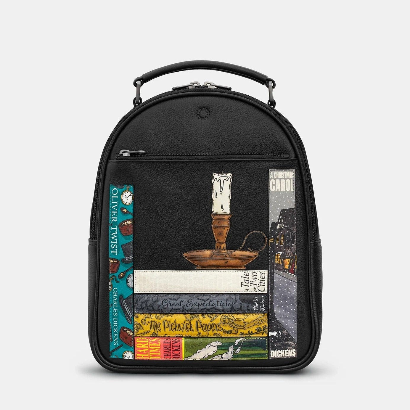 Dickens Bookworm Leather Backpack BookGeek