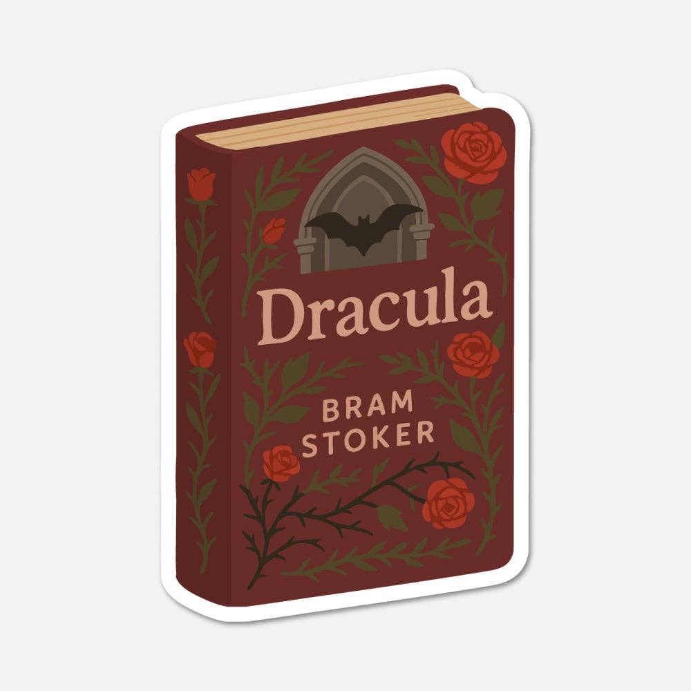 Dracula by Bram Stoker  - Book Sticker BookGeek