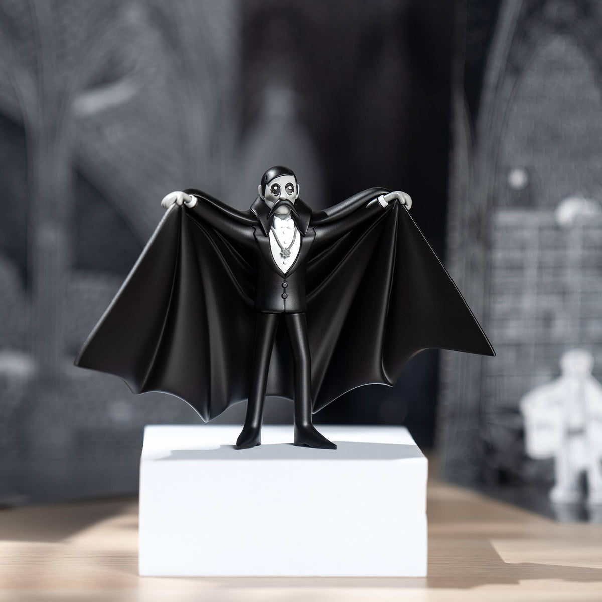Dracula, Edward Gorey Art Toy - Gothic Vampire Halloween BookGeek