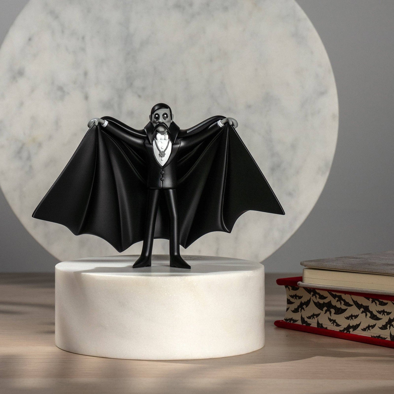 Dracula, Edward Gorey Art Toy - Gothic Vampire Halloween BookGeek
