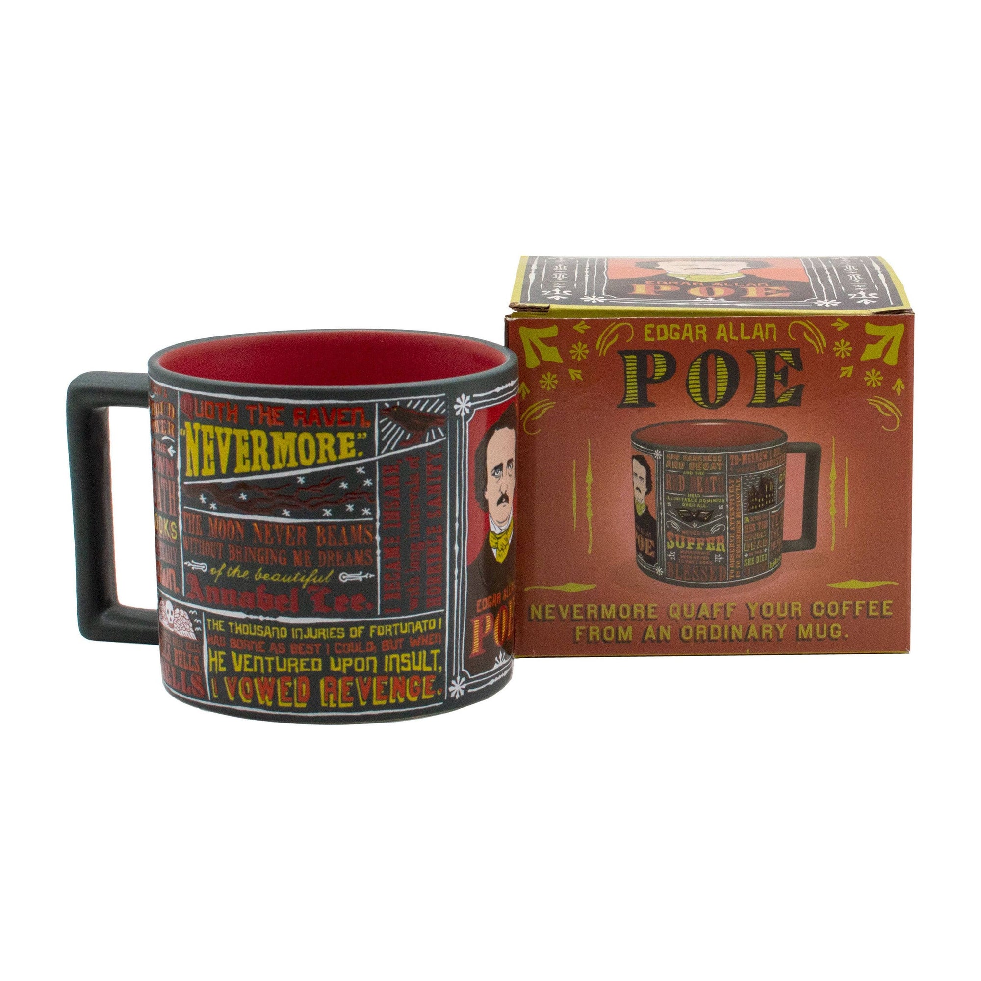 Edgar Allan Poe Quotes Coffee Mug BookGeek