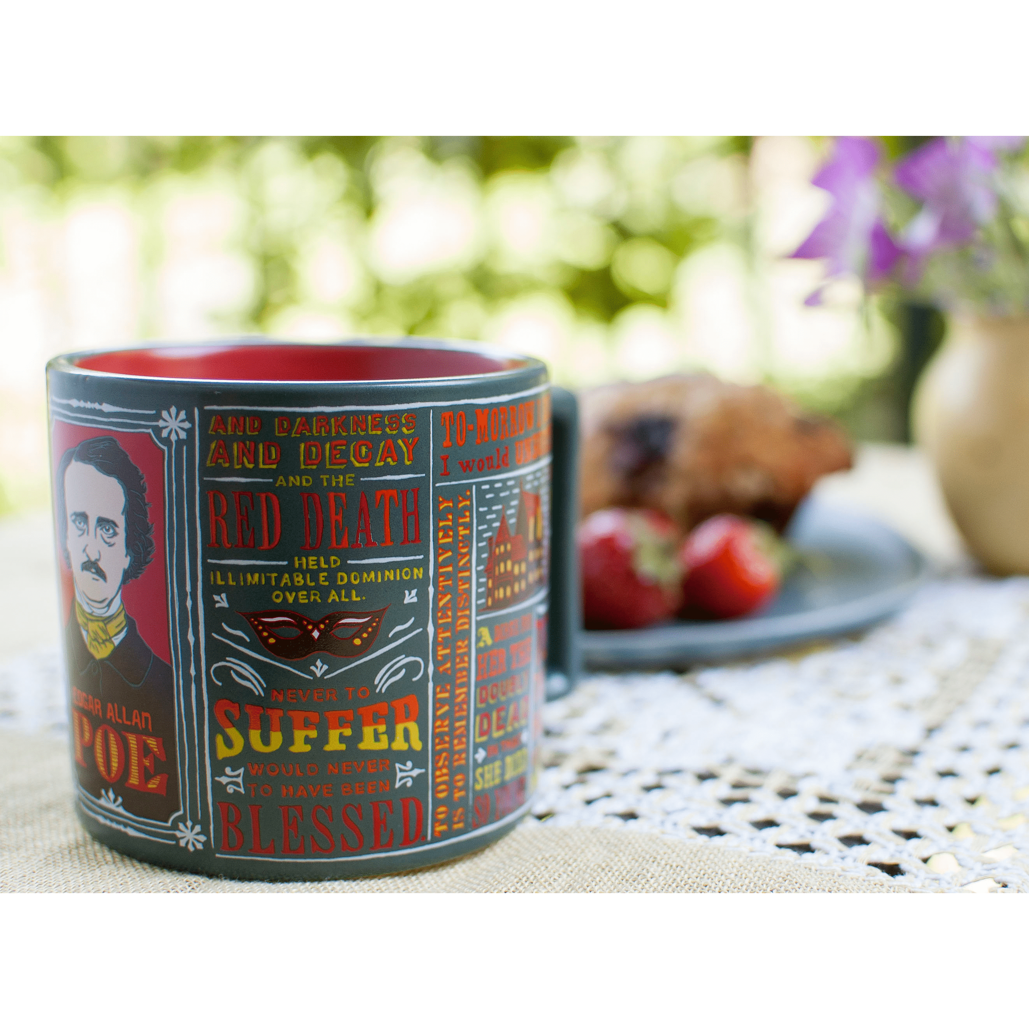 Edgar Allan Poe Quotes Coffee Mug BookGeek