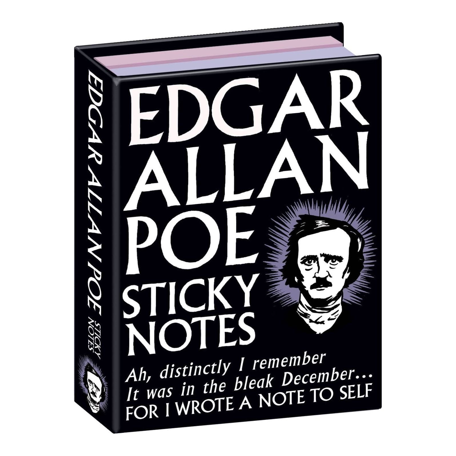 Edgar Allan Poe Sticky Notes BookGeek