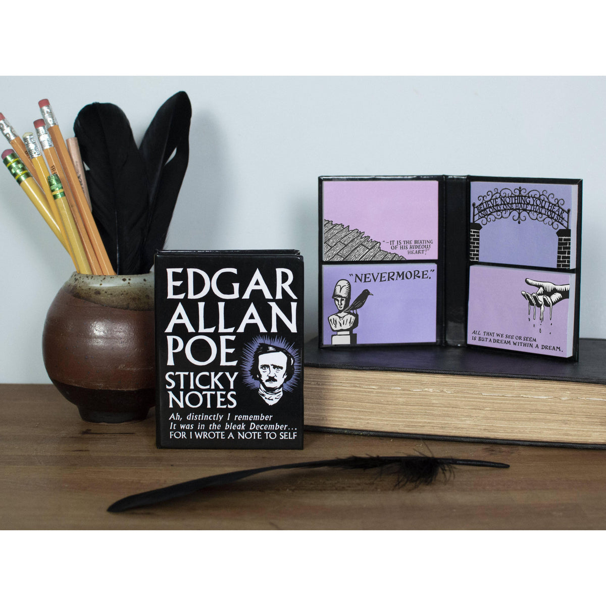 Edgar Allan Poe Sticky Notes BookGeek