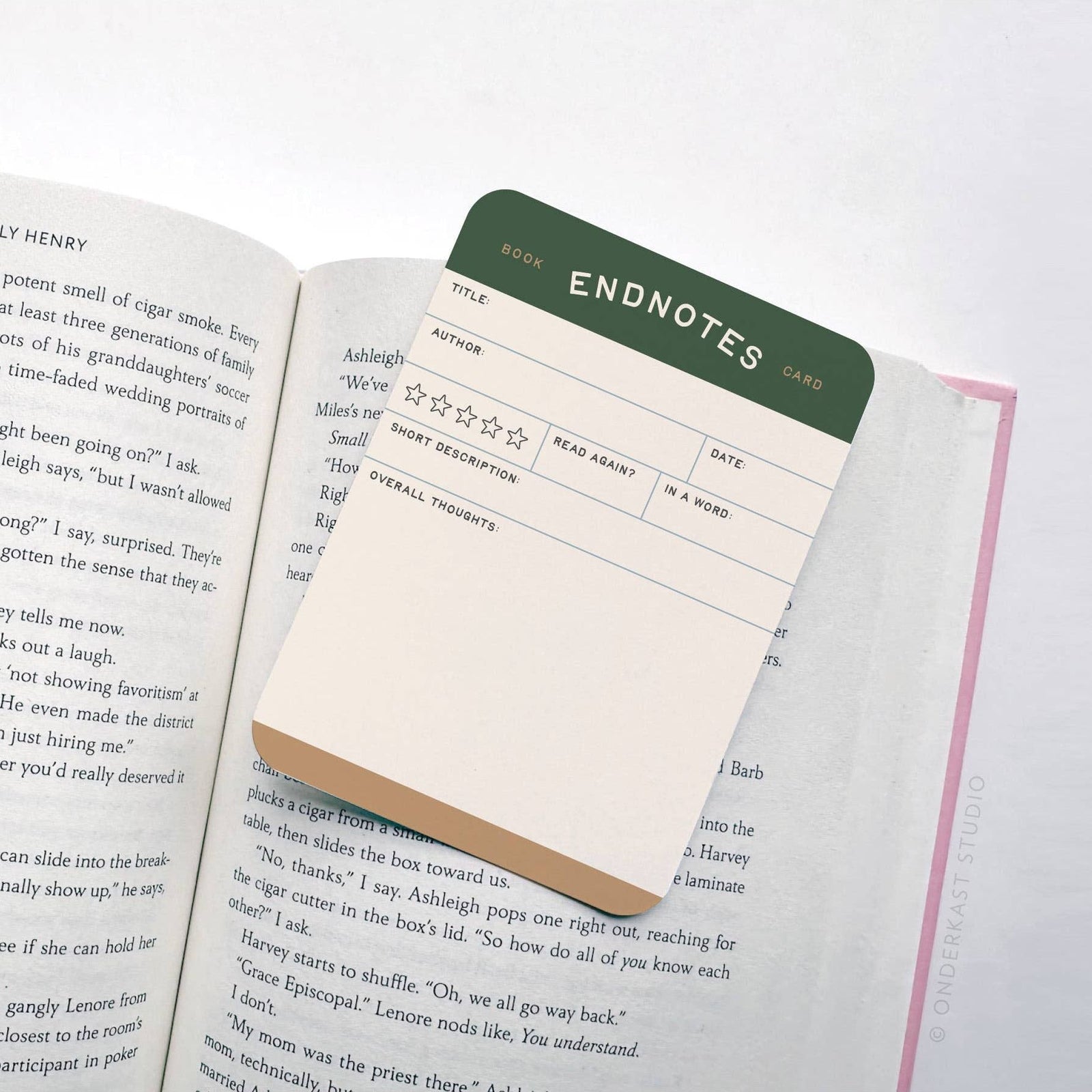 Endnotes Book Review Cards BookGeek