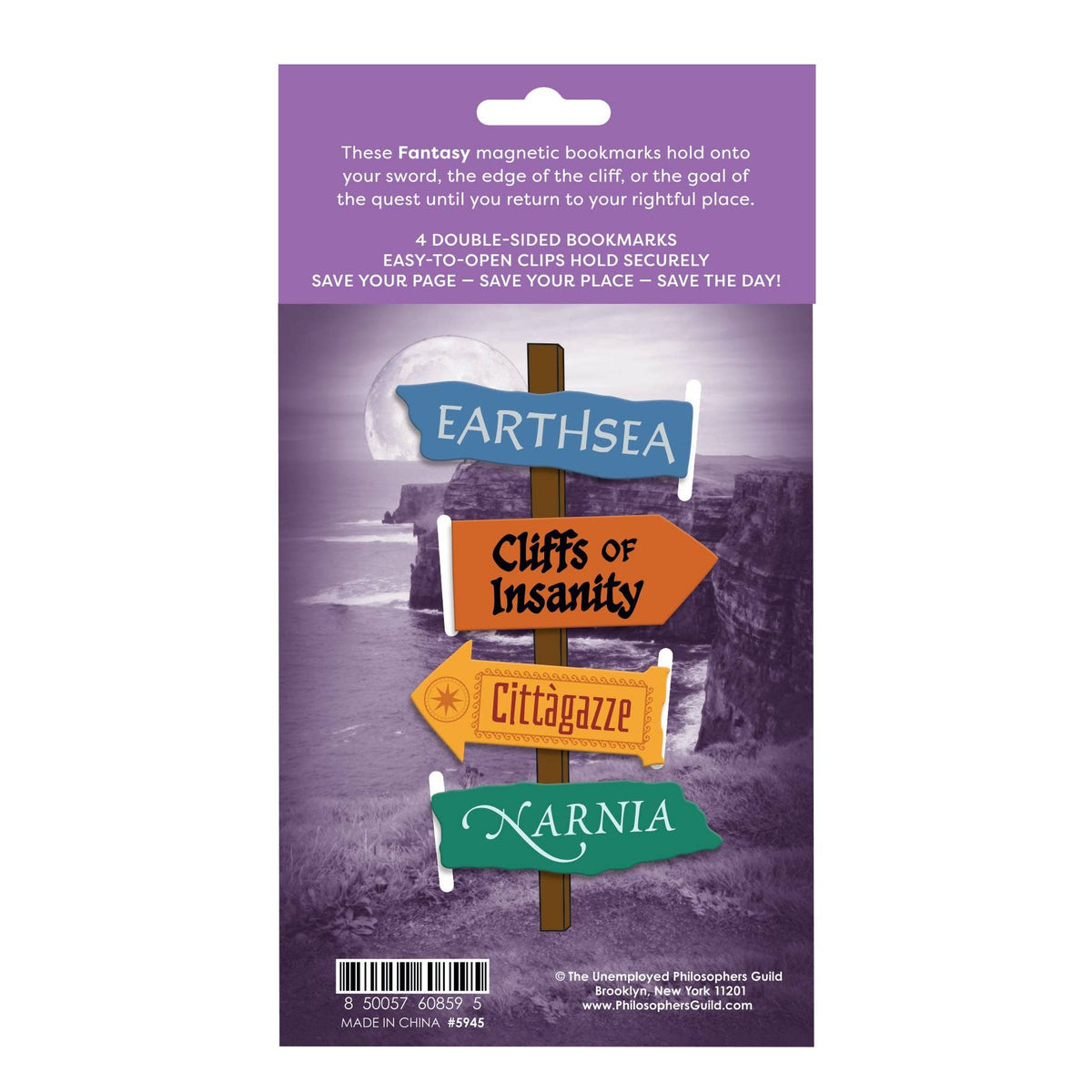 Fantasy Magnetic Bookmark Set BookGeek