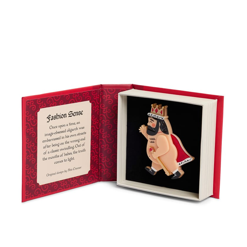 Fashion Sense Brooch BookGeek