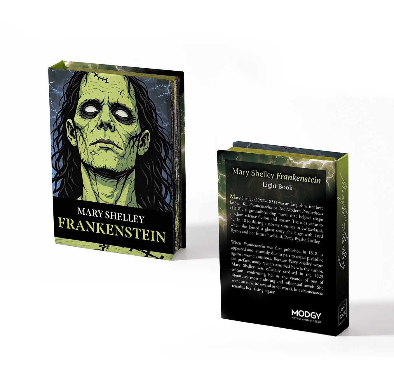 Frankenstein Light Book BookGeek