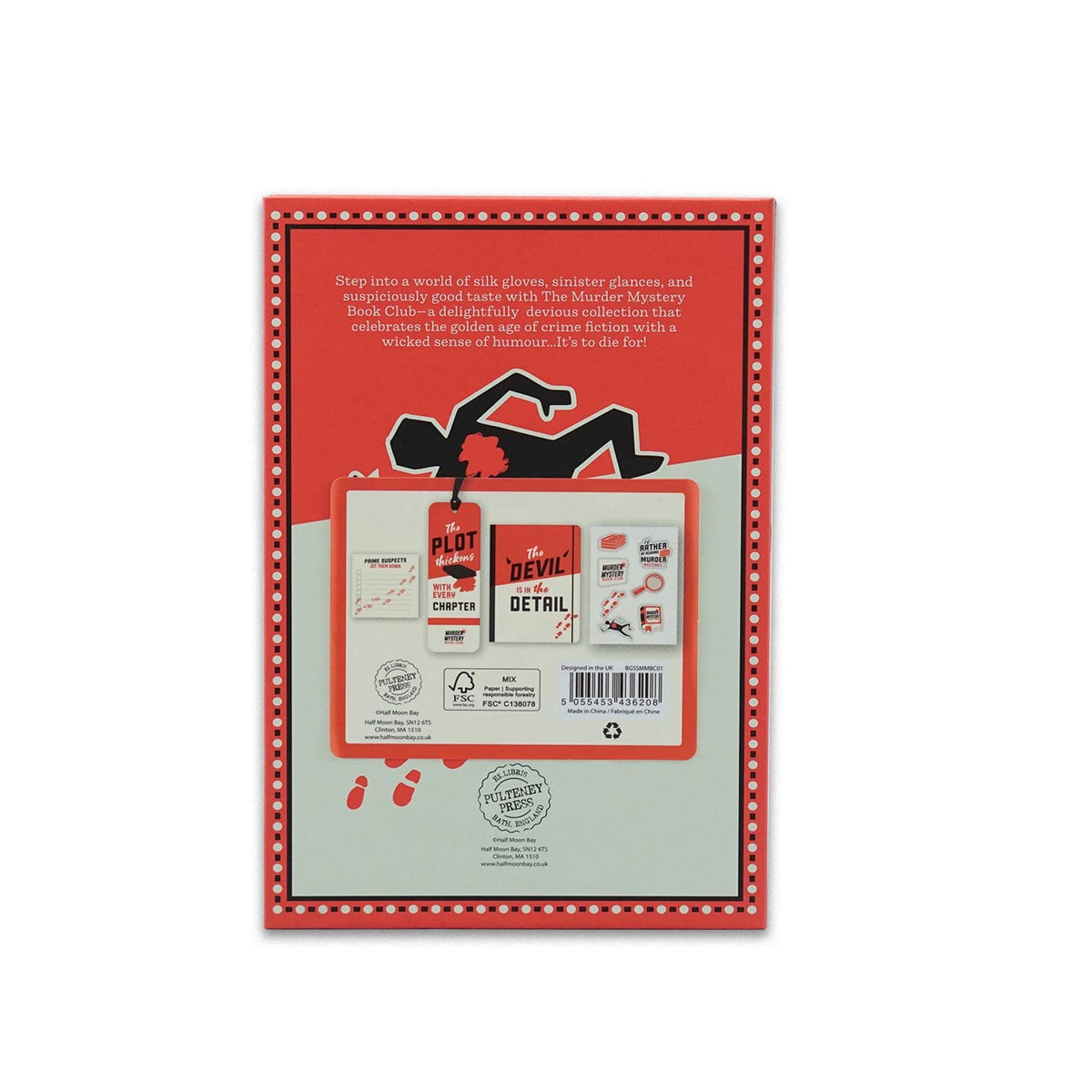 Gift Stationey Set- Murder Mystery Book Club BookGeek