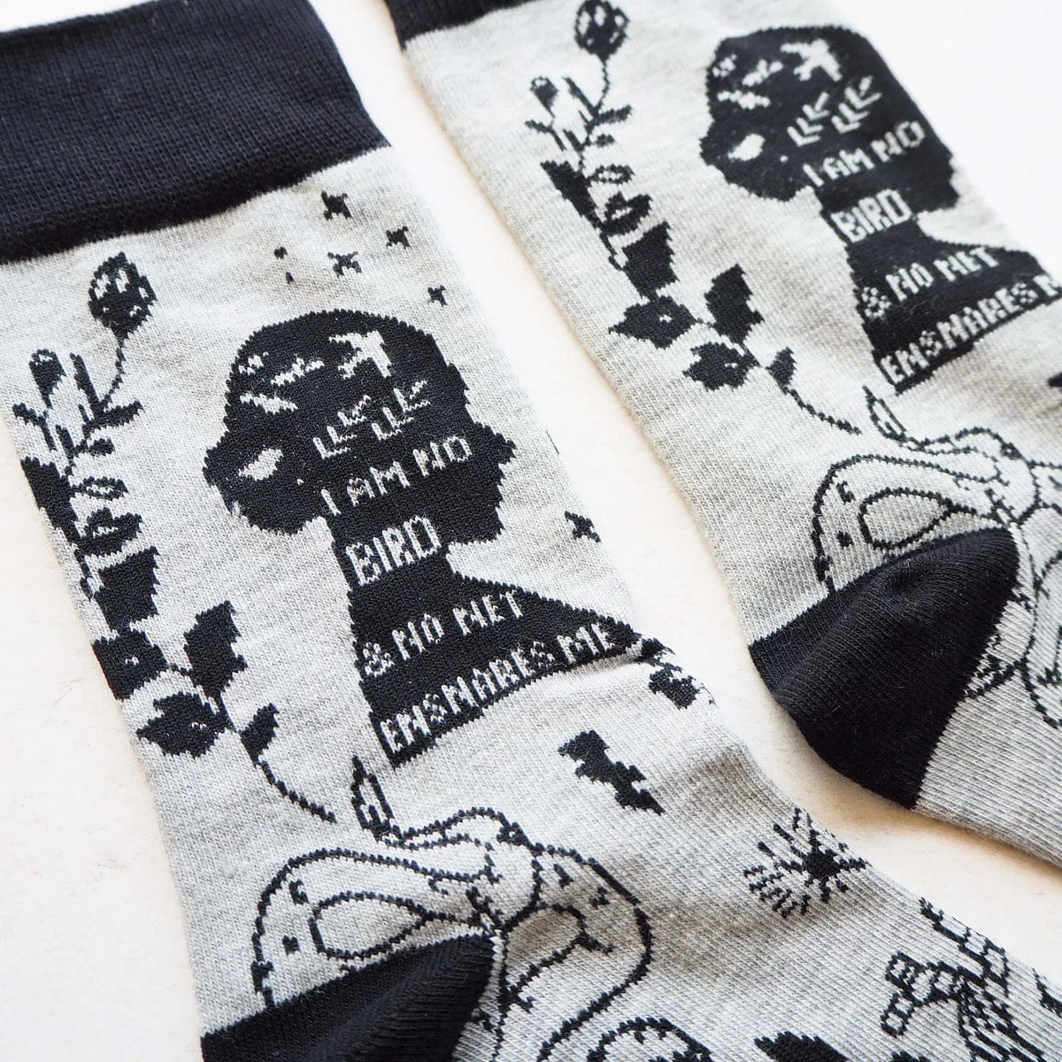 Gothic Literature Socks BookGeek