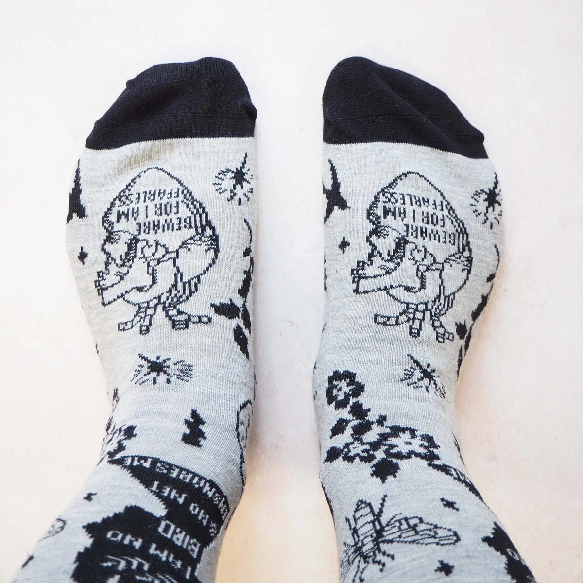 Gothic Literature Socks BookGeek