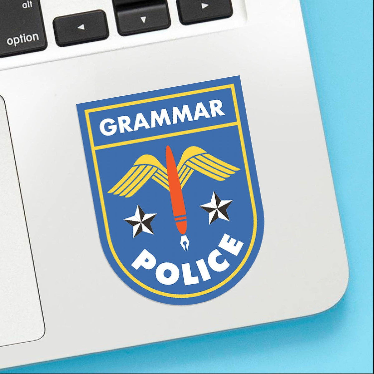 Grammar Police Sticker BookGeek