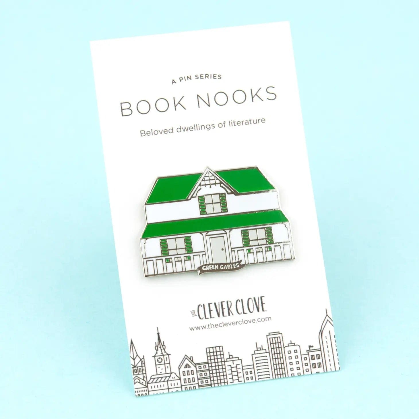 Green Gables Enamel Pin BookGeek