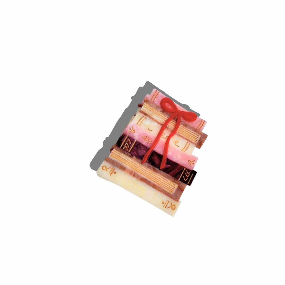 Hand-painted Bow Bookstack Claw Hair Clip | Eco-Friendly BookGeek