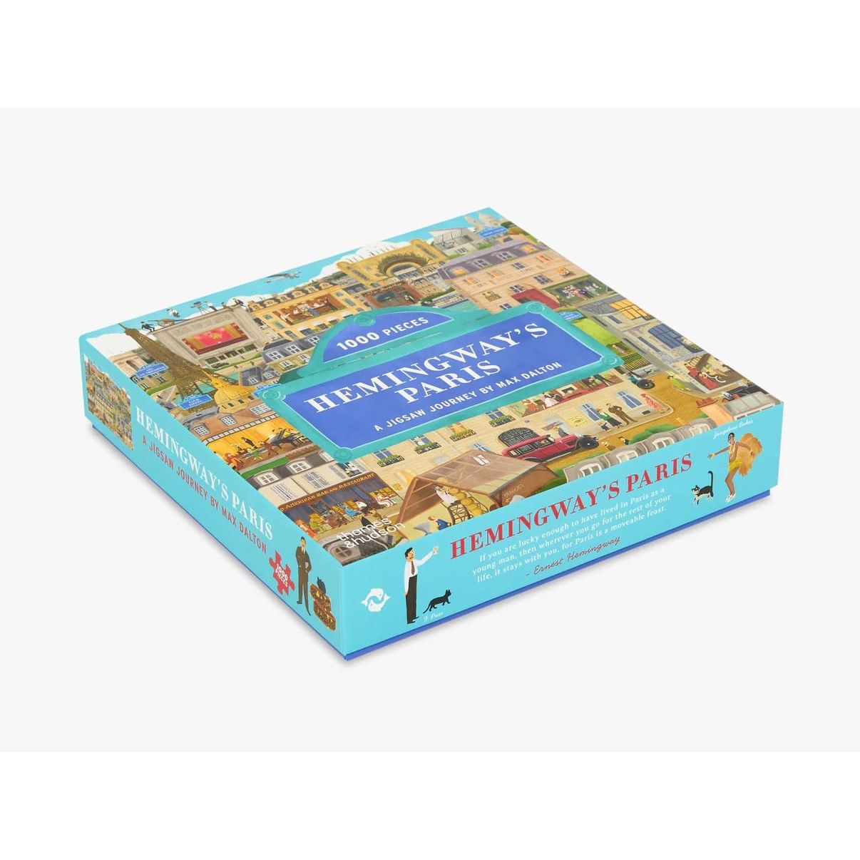 Hemingway's Paris Jigsaw Puzzle BookGeek
