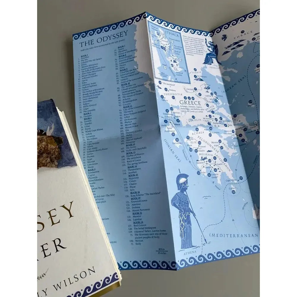 Homer: The Odyssey Map BookGeek
