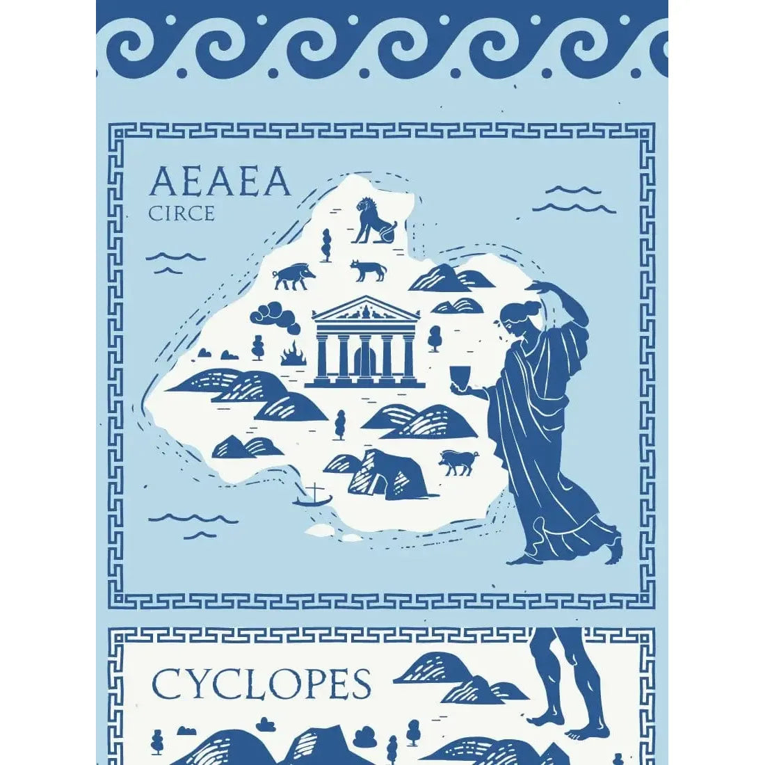 Homer: The Odyssey Map BookGeek