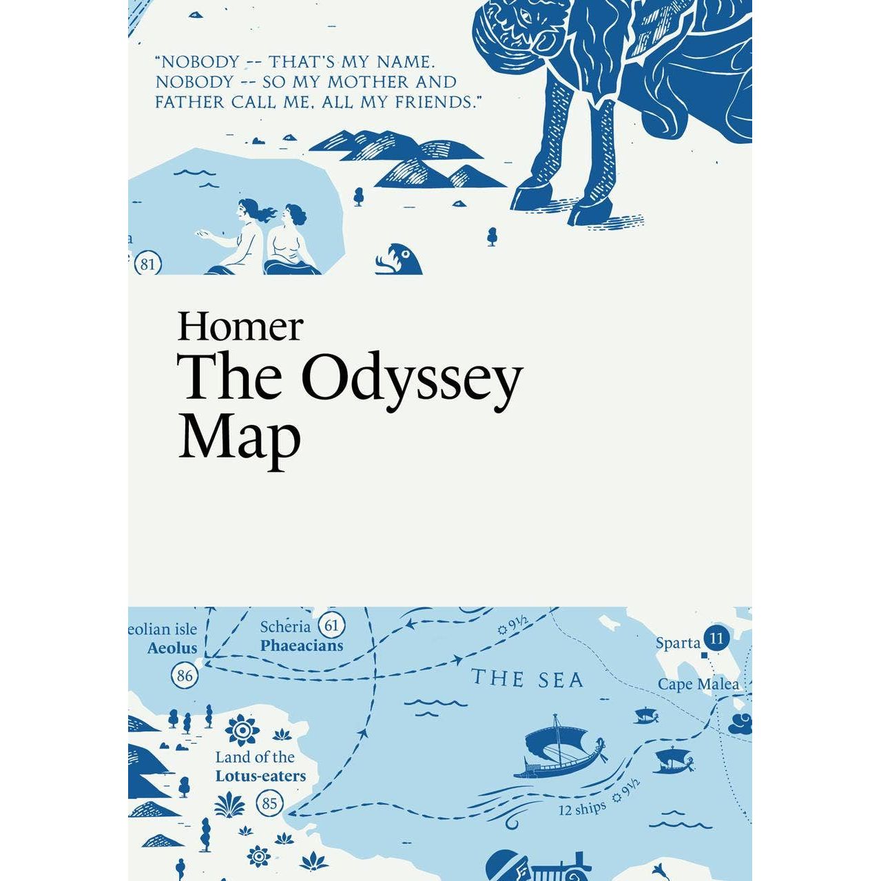 Homer: The Odyssey Map BookGeek