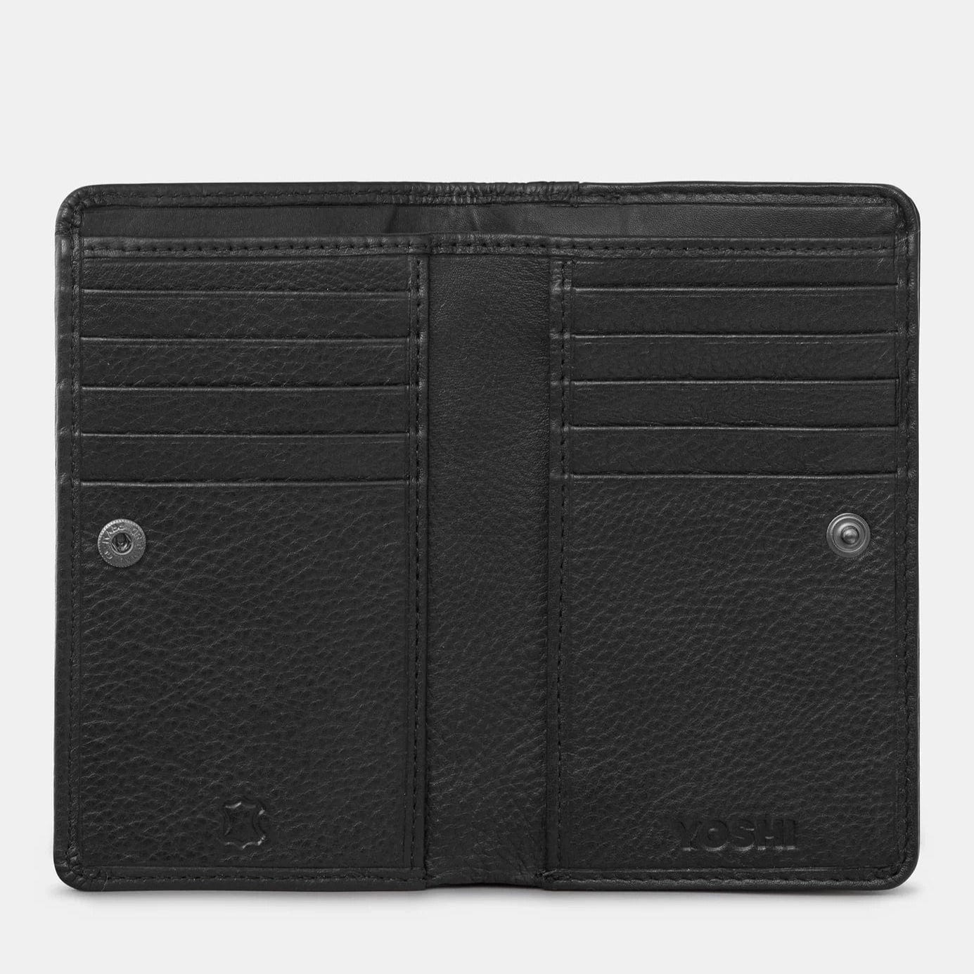 Horror Bookworm Black Leather Purse BookGeek