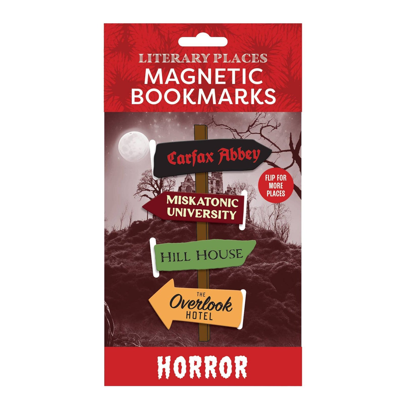 Horror Magnetic Bookmark Set BookGeek