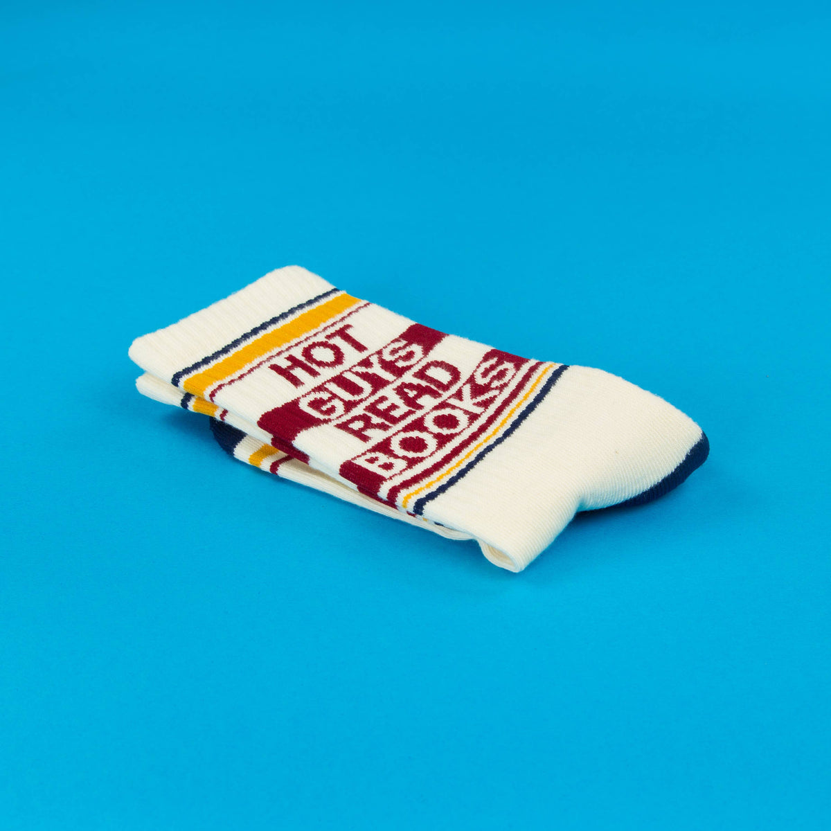 Hot Guys Read Books Gym Crew Socks BookGeek