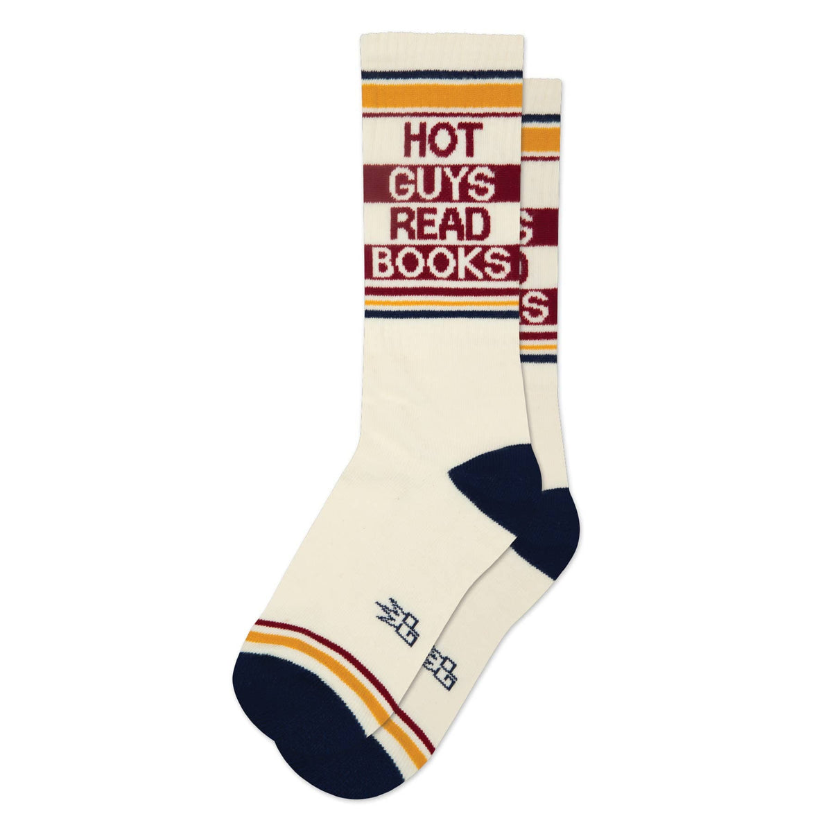 Hot Guys Read Books Gym Crew Socks BookGeek
