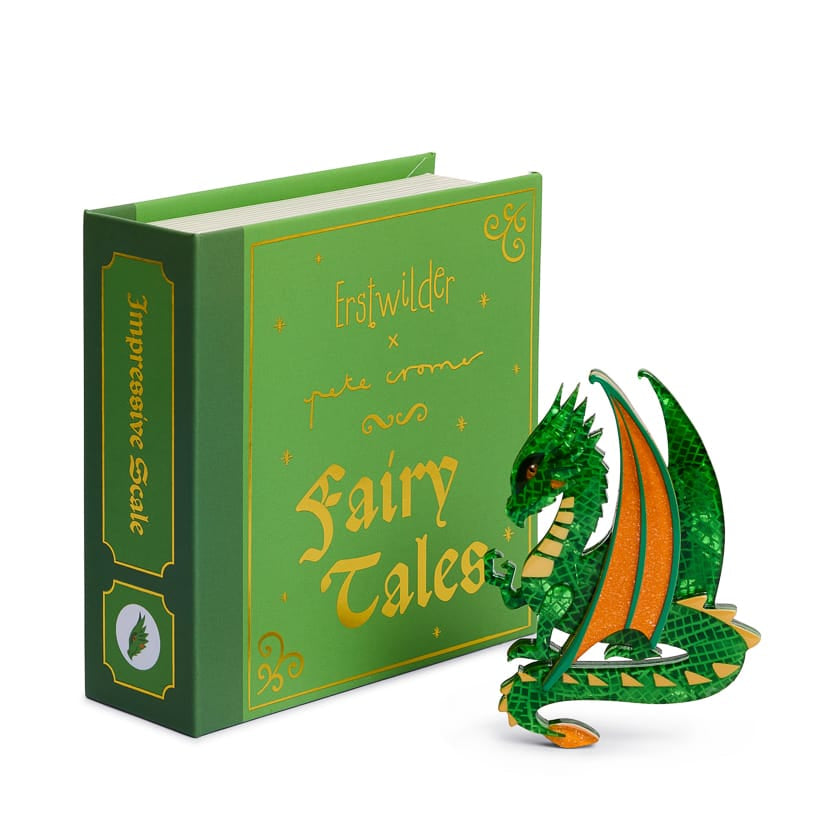 Impressive Scale Brooch BookGeek