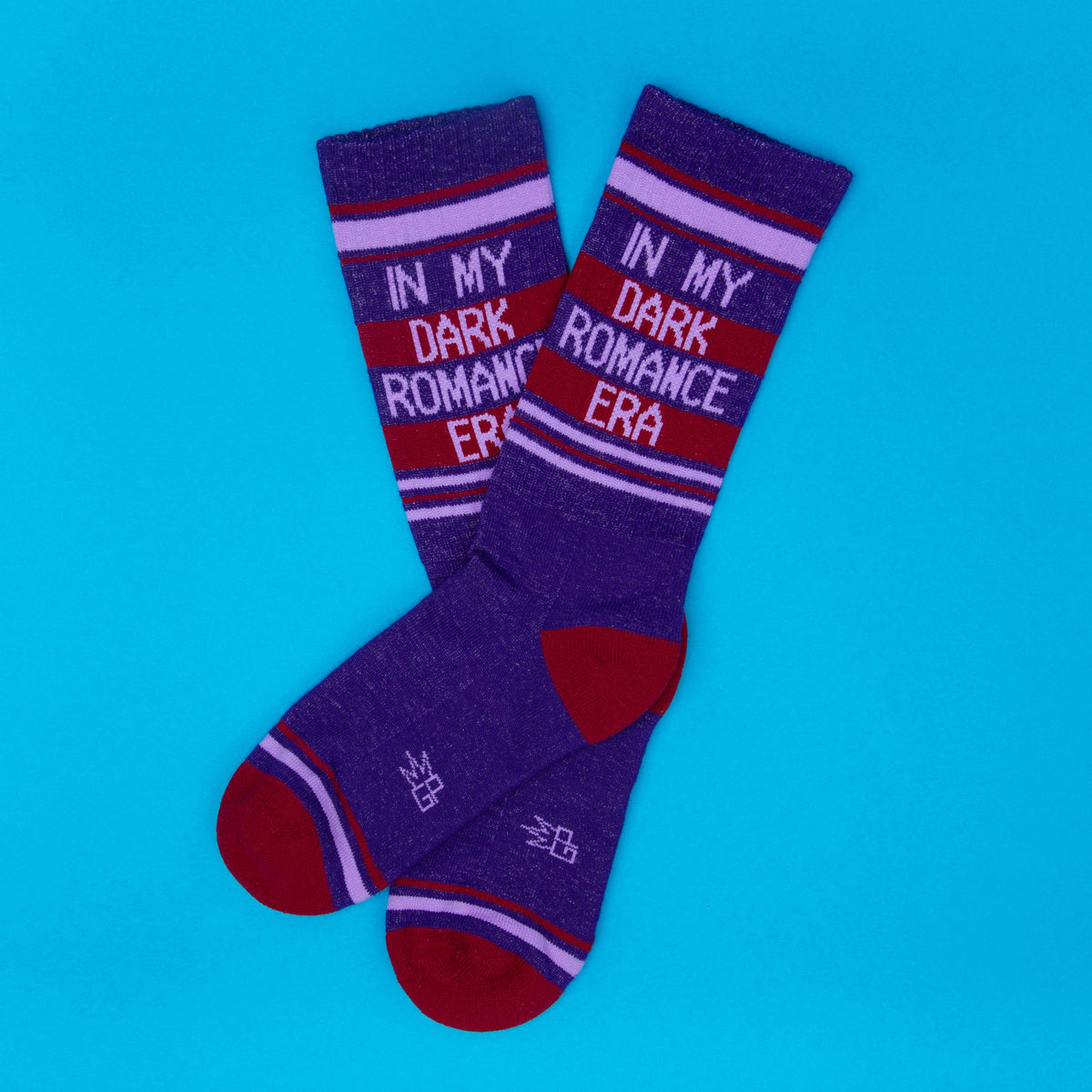 In My Dark Romance Era Gym Crew Socks BookGeek