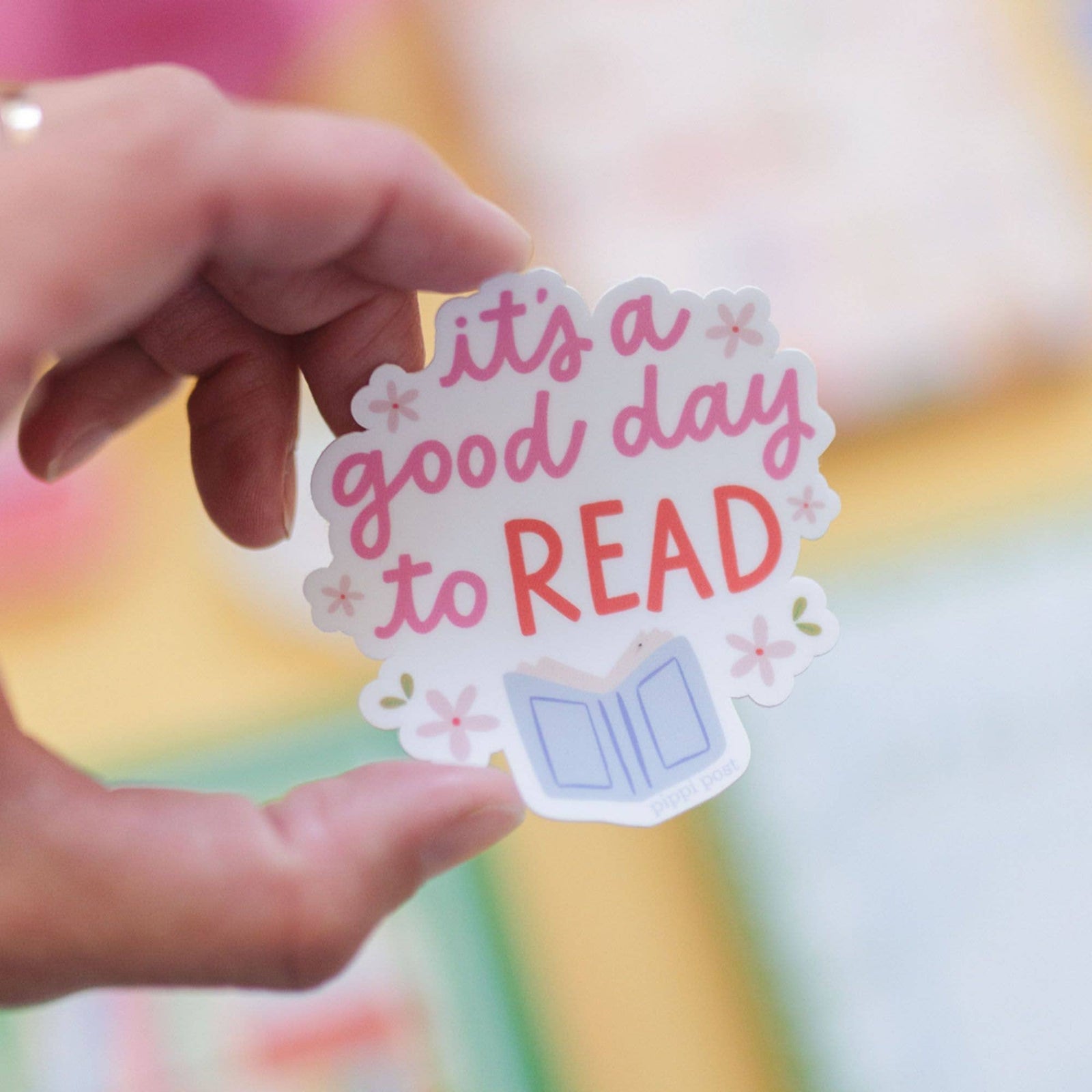 It's A Good Day To Read Book Lover Decal Sticker BookGeek