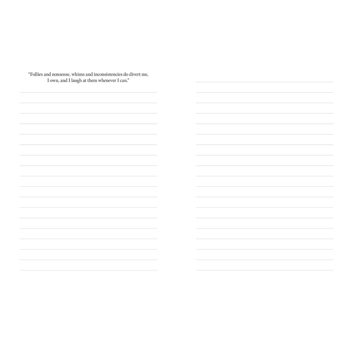 Jane Austen: A Journal BookGeek