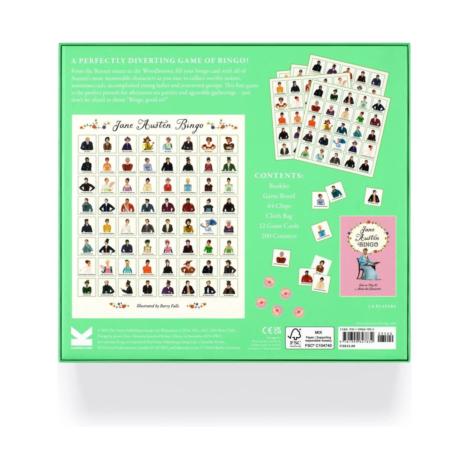 Jane Austen Bingo BookGeek