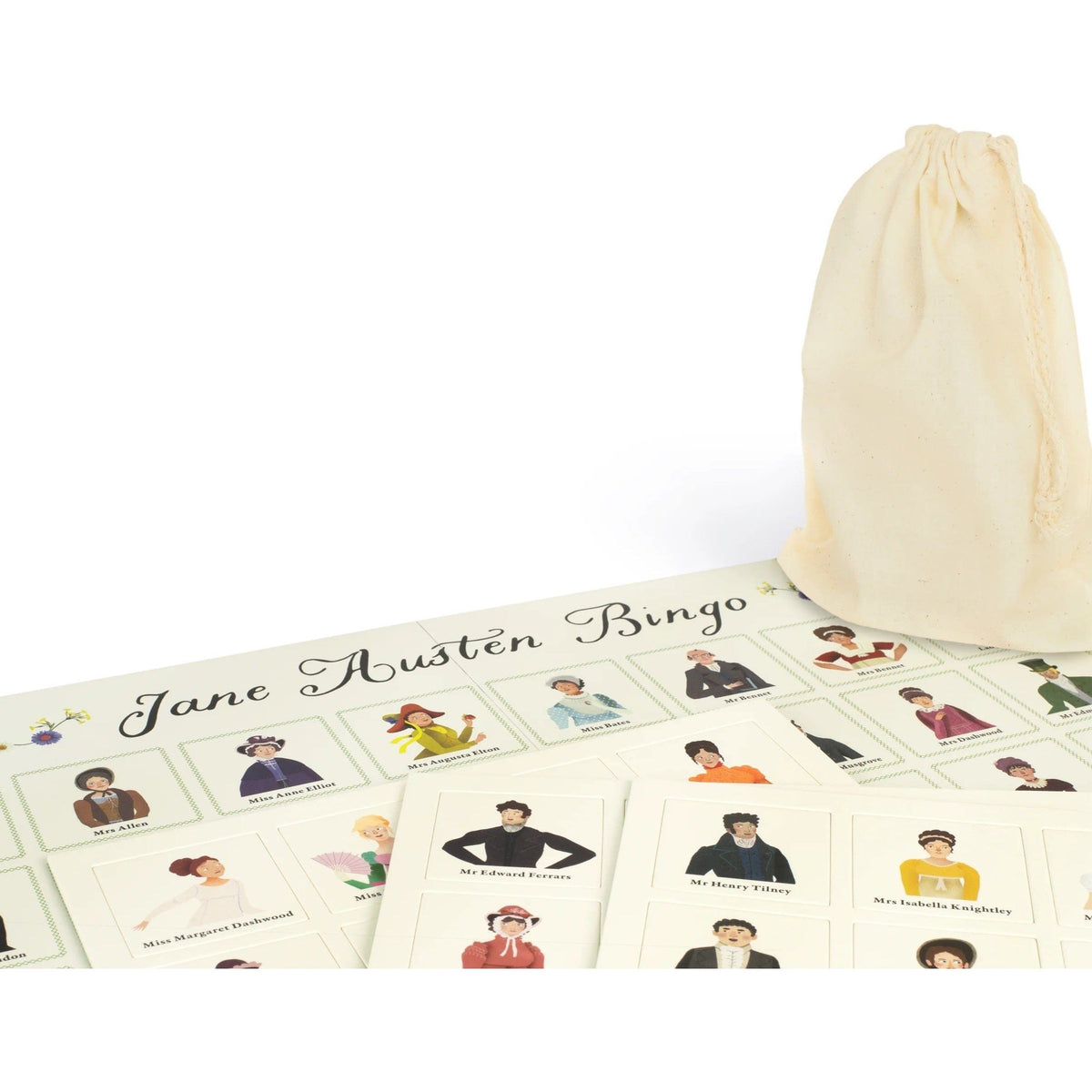 Jane Austen Bingo BookGeek