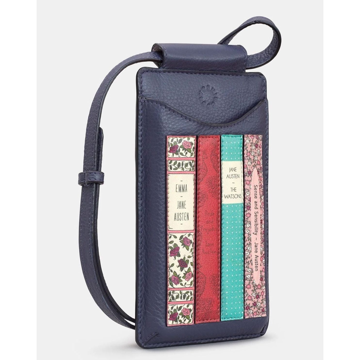 Jane Austen BOOKWORM BLACK LEATHER PHONE CASE BookGeek