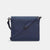 Jane Austen Bookworm Navy Leather Flap Over Cross Body Bag BookGeek