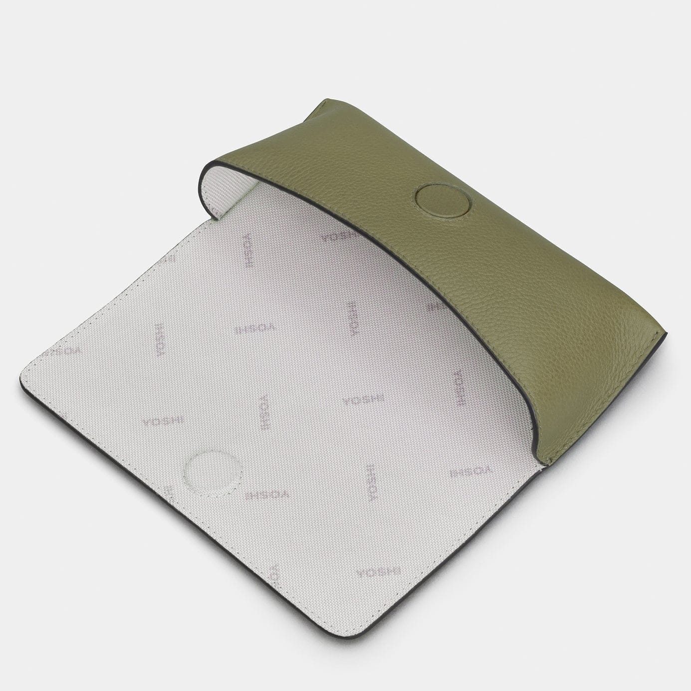 Jane Austen Bookworm Olive Leather Glasses Case BookGeek