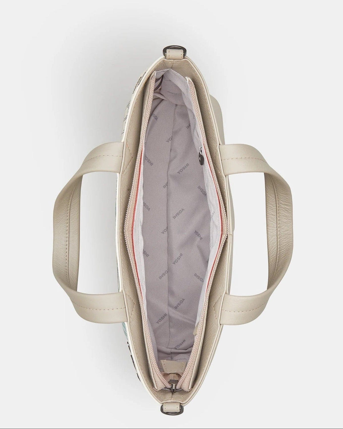 Jane Austen Bookworm Warm Grey Leather Multiway Grab Bag BookGeek