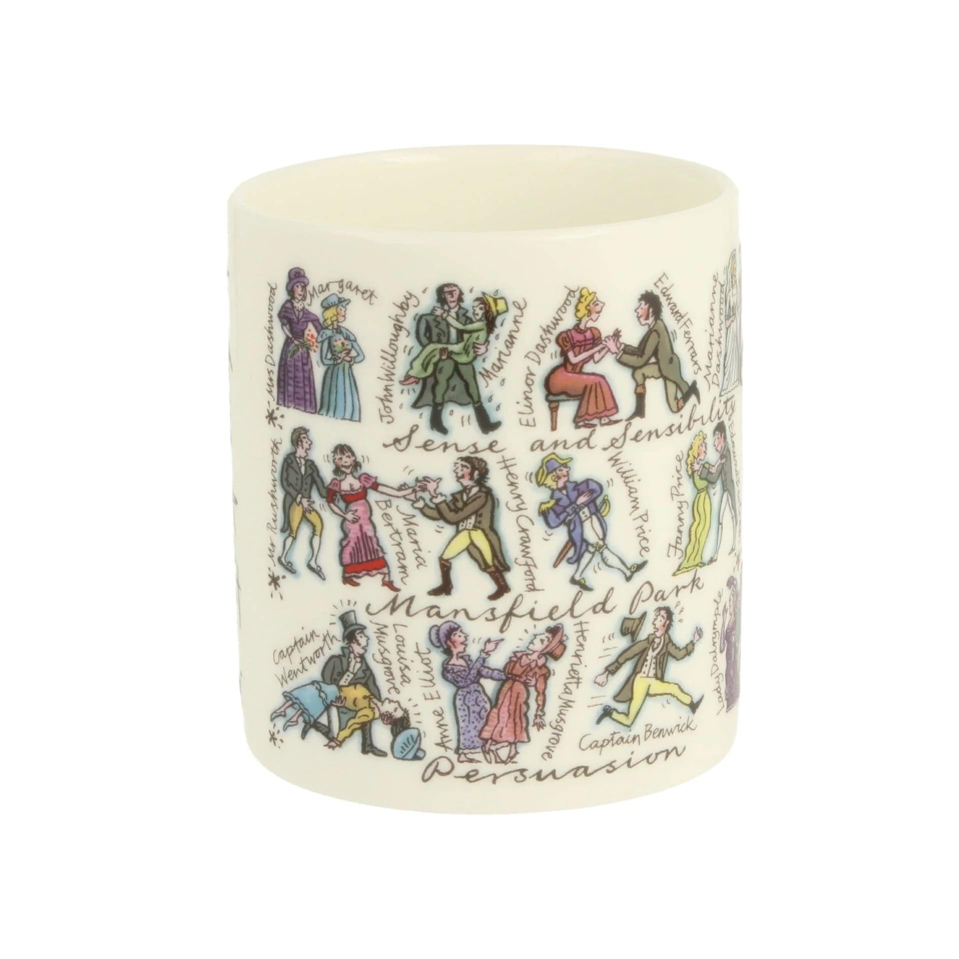 Jane Austen Pen Pot BookGeek