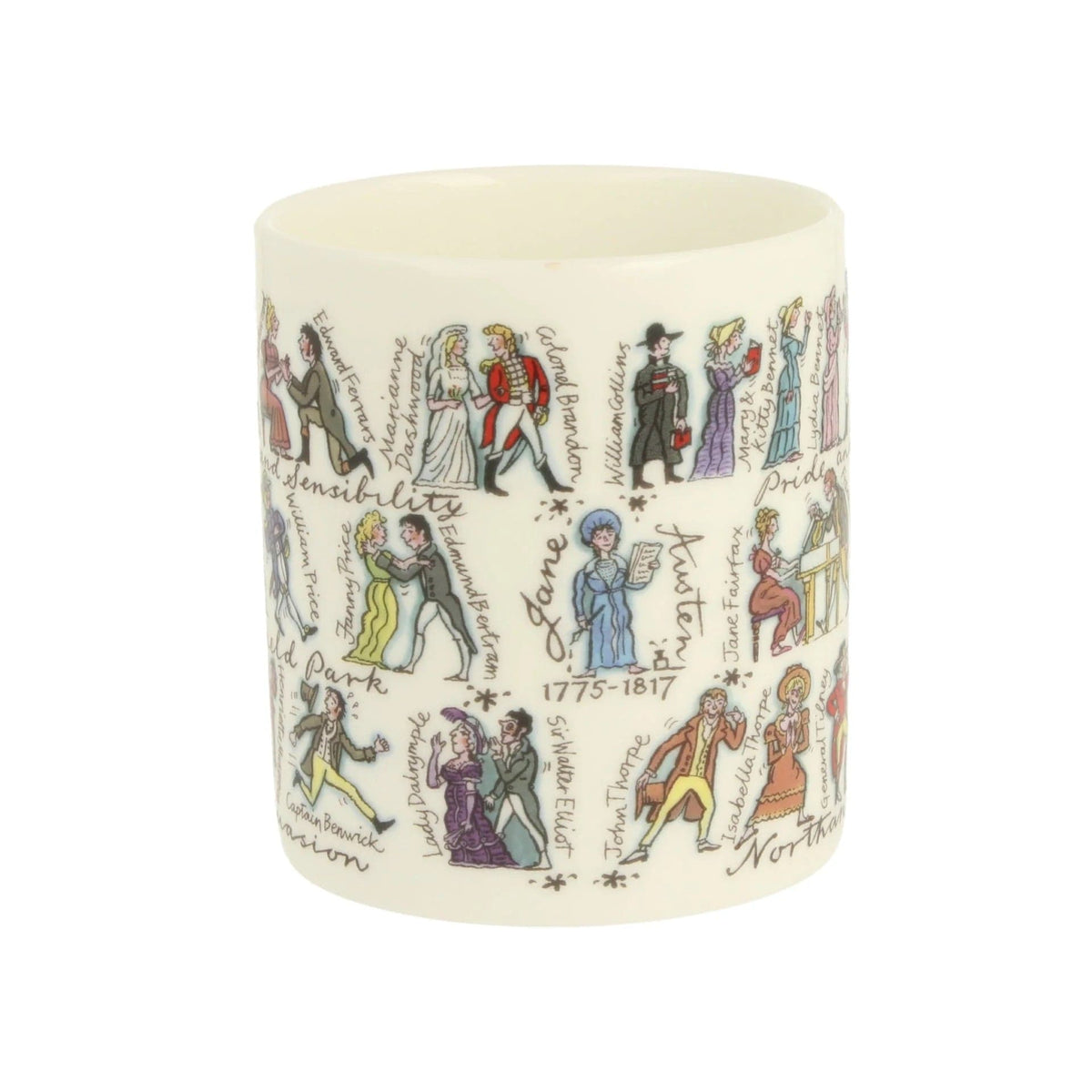 Jane Austen Pen Pot BookGeek