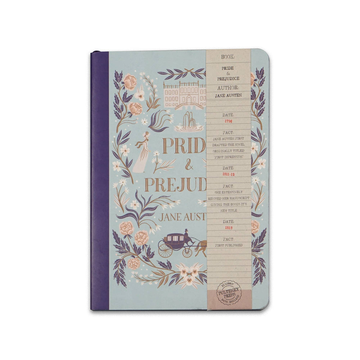 Jane Austen Pride and Prejudice Notebook (Softcover) BookGeek