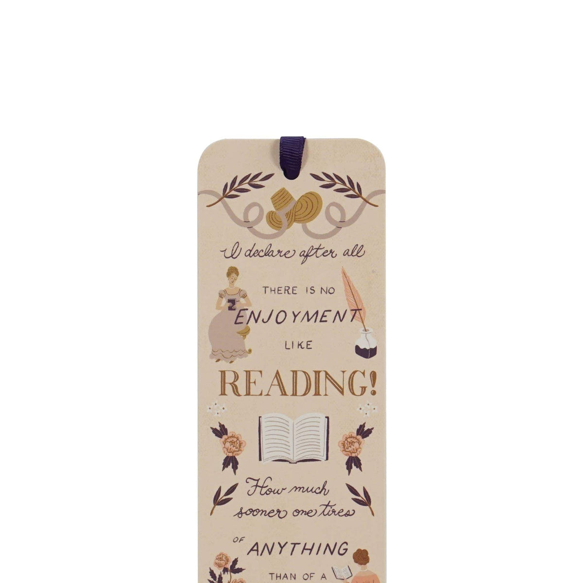Jane Austen Pride and Prejudice Paper Bookmark BookGeek