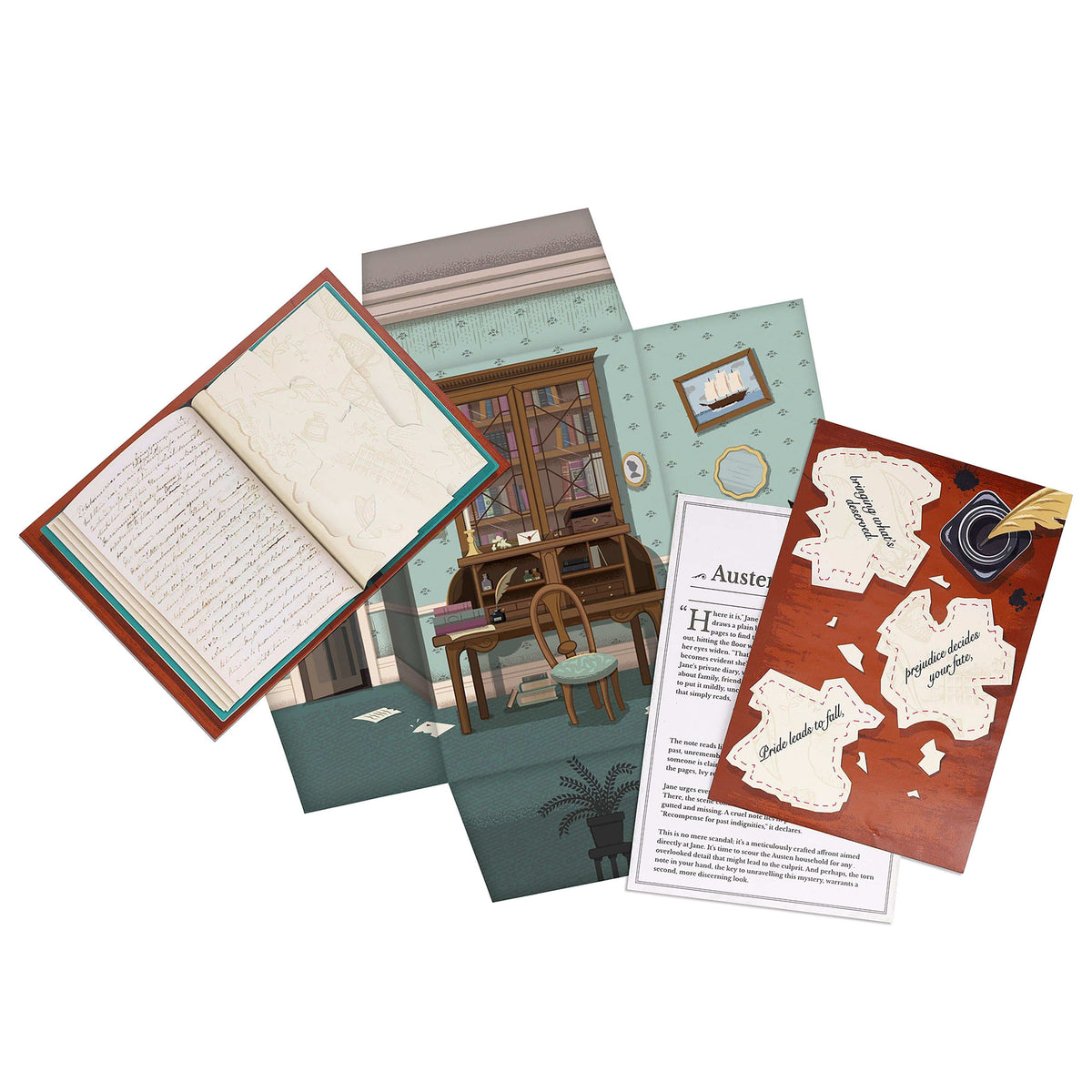Jane Austen&#39;s Plight Escape Room Game BookGeek