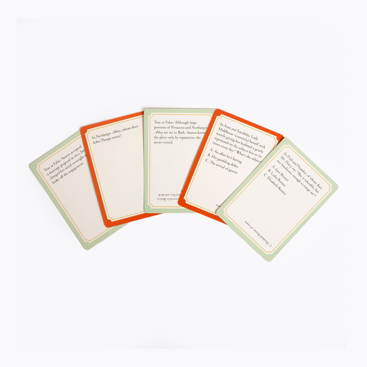 Jane Austen Trivia BookGeek