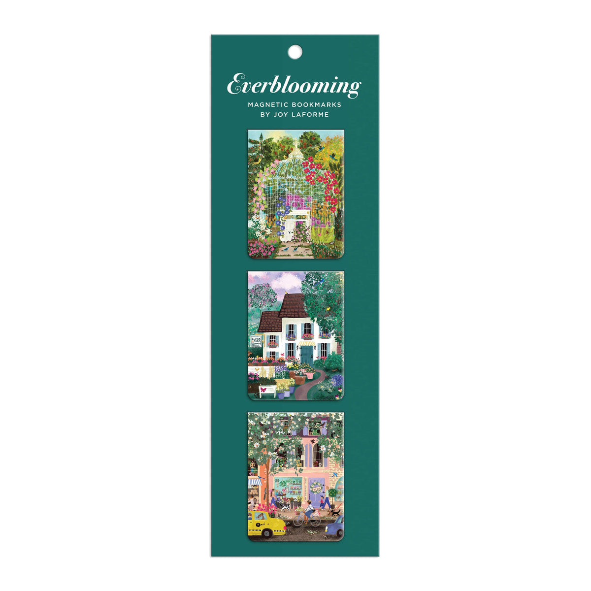Joy Laforme Everblooming Magnetic Bookmarks­ BookGeek