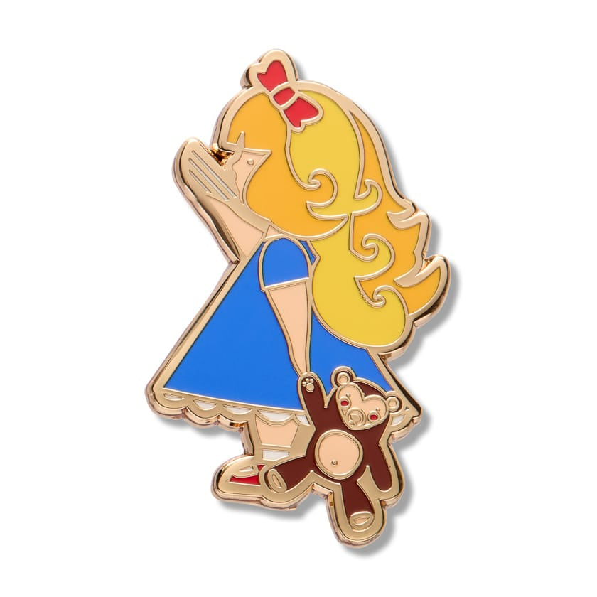 Just Right Enamel Pin BookGeek