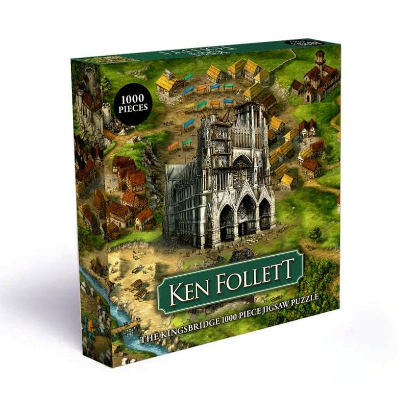 Ken Follett: The Kingsbridge Jigsaw Puzzle BookGeek